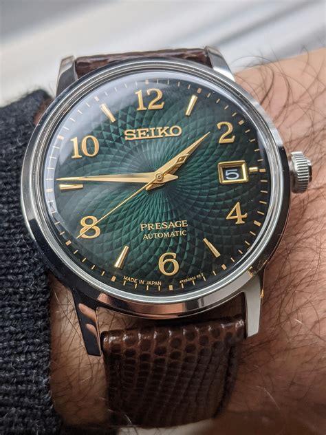 seiko presage cocktail time mojito.